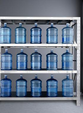 304不钢商用货架仓锈库车库地下库工ZC-4451业仓储加厚重型多层置