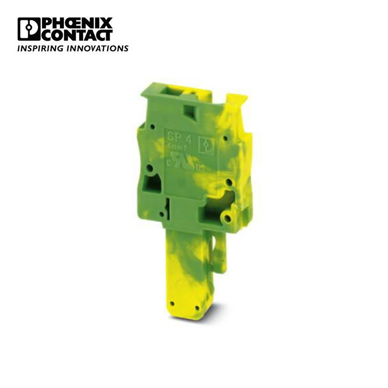 菲尼克斯1位弹簧连接黄绿针式插头-SP4/1GNYE-3061046-50