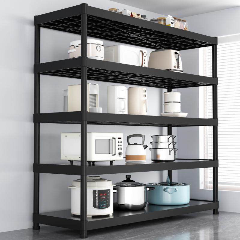 厨房置物架落地三层储物柜阳台整理架子家用微波炉收纳储物烤箱架,模玩/动漫/周边/娃圈三坑/桌游,模型制作工具/辅料耗材,淘宝优惠券,粉丝福利购,淘宝优惠卷