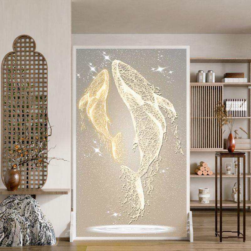 屏风隔断现代简约北欧进门移动家用过道屏障客厅卧室遮挡玄关座屏,鲜花速递/花卉仿真/绿植园艺,割草机/草坪机,淘宝优惠券,粉丝福利购,淘宝优惠卷