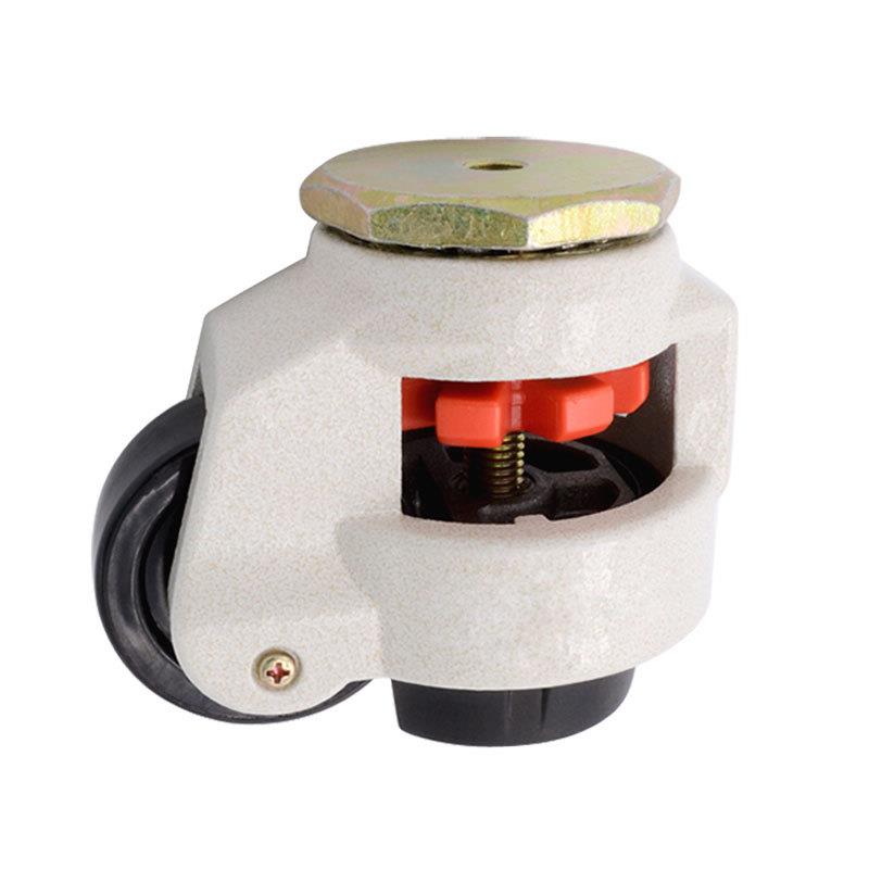 尚坤SK6-B63102S工业重型脚轮水平调节转向轮万向轮福马轮2.5寸批