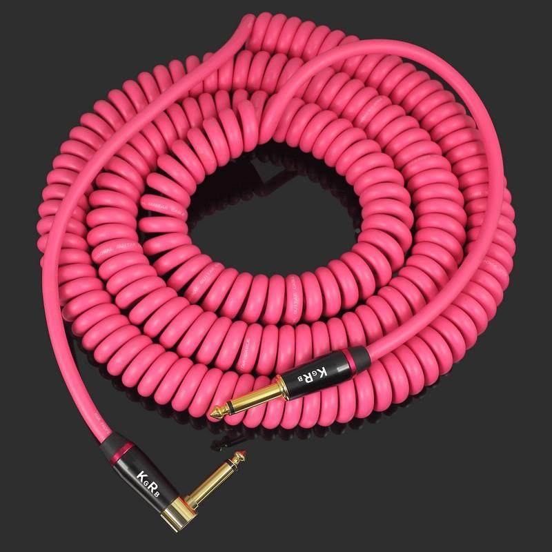 KG话RB电吉他FGI降噪线电线拉伸箱吉他连接线弹簧线乐音器屏蔽线