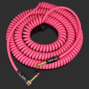 KG话RB电吉他FGI降噪线电线拉伸箱吉他连接线弹簧线乐音器屏蔽线