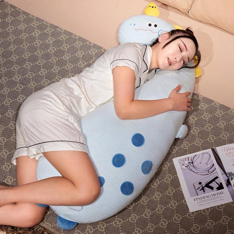 长枕上条抱枕婴儿棉动物靠儿童女生YS21夹腿侧睡头枕沙发床靠垫枕