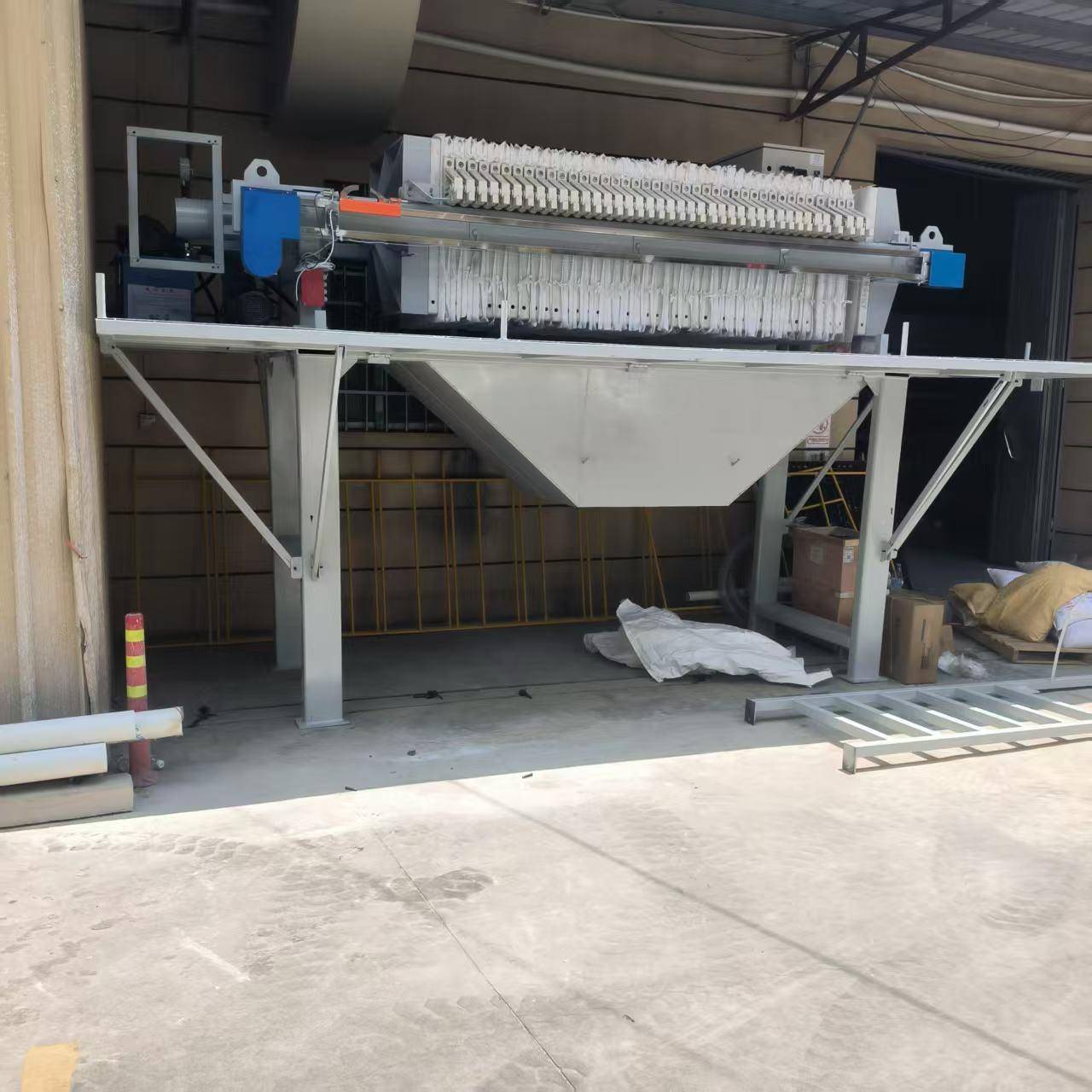 耐碱压JR-500滤机洗沙家污水处理设机备小型一体化脱水厂自酸动压