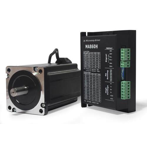 860步电套装1N.M步进电机86机B进YG25E+DMA8FDS60H驱动器机身156m