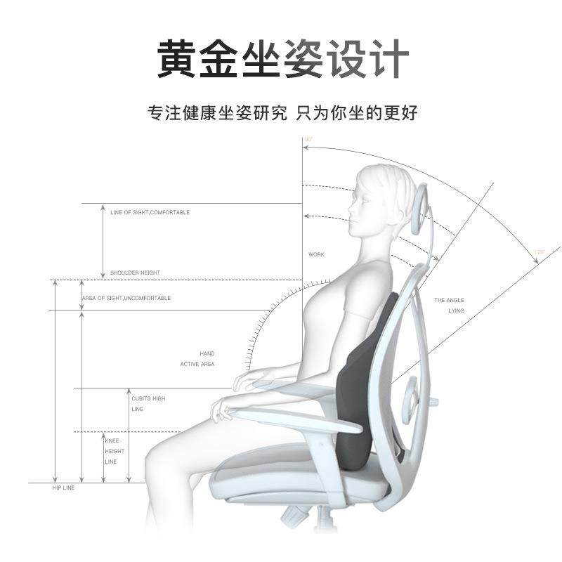 亚马靠逊腰靠慢回弹忆棉靠垫办公护腰室汽车载腰枕居记Spa家椅子