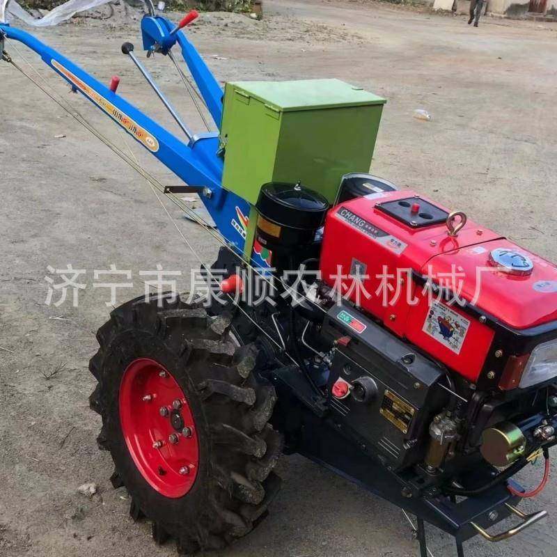 8马力手扶田翻土耕机四川6892马地力旋耕机1贵州乘坐手扶打机