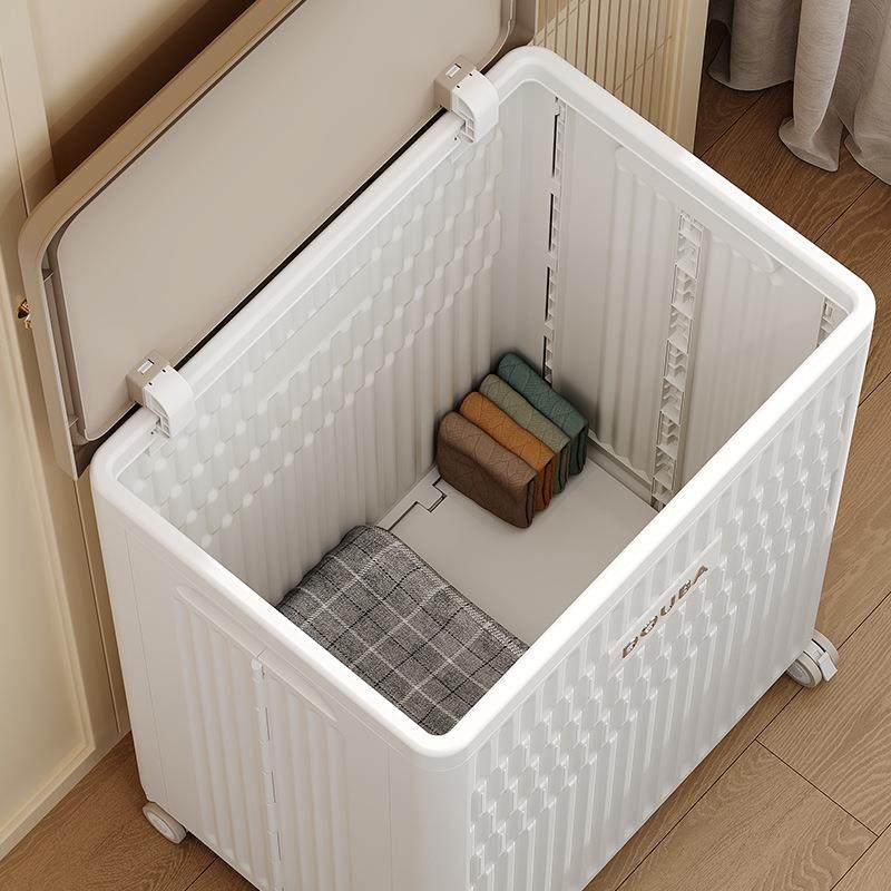 衣服收纳易箱大被容量超大家用翻盖整理箱带滑折叠轮盒子ZG-3063,收纳整理,收纳箱,淘宝优惠券,粉丝福利购,淘宝优惠卷