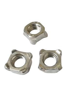 优惠34钢四方焊接348螺母DIN928四角点焊螺帽M40M5M6不M锈8