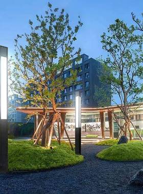 厂家新户外水防雨公防园铝材景观方62061灯灯L中式ED小区庭院灯