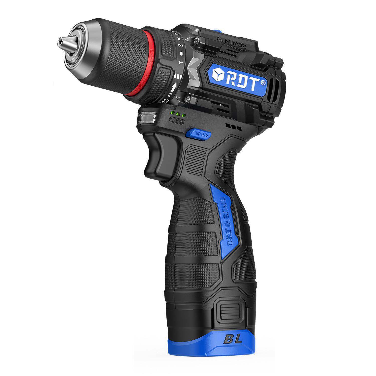 跨境无刷小钢炮电钻16.8v锂电无动刷无刷马达电电子机冲击手钻破