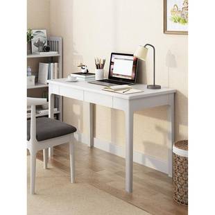 简易实字木桌书桌全实木简现约代电脑台式 2508学生 家用卧室中YF