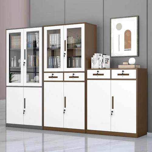 钢制办公室书文件柜带档案资料凭证柜储物柜锁抽屉YT-ZB985柜柜铁