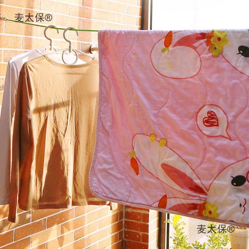 不钢晾衣锈绳室外晒被子加包塑晒衣844服钢绳丝阳台户外凉衣麦粗