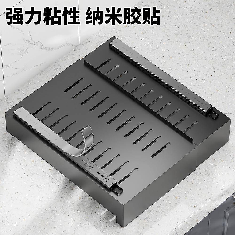 新品厨房橱柜抽伸屉置可W-XSC241缩拉篮下水槽家用沥水内碗柜抽可