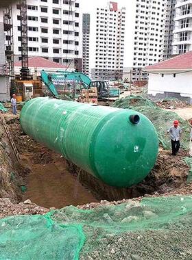 玻璃钢油化池粪池IJV厂家地埋蓄村水池三格污水收集农家用小型隔