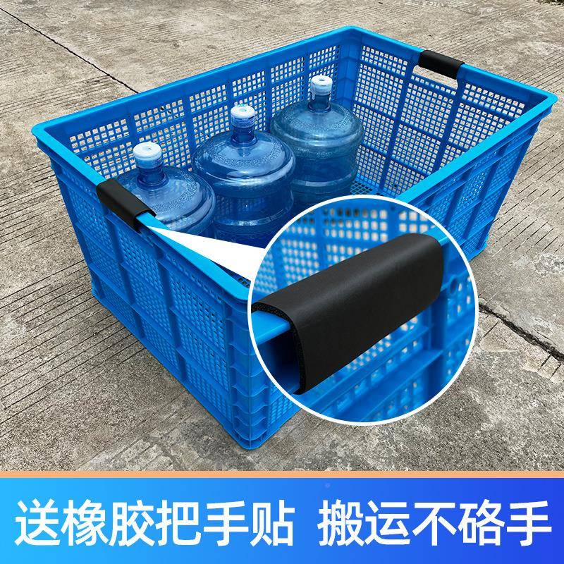 周转箱幼园积带布草儿无品牌/筐玩具收纳加厚轮木子大号快递塑料