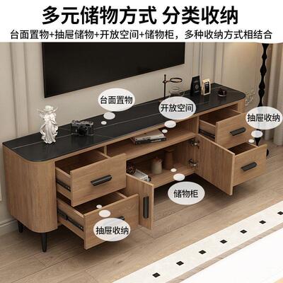 .全实木型电视柜代简约小户12/100.5米多尺寸客厅卧室地柜影视现