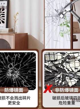 全身镜落地YIR镜家用太旋转衣镜试衣镜女生卧室穿舍可移动衣宿帽麦保