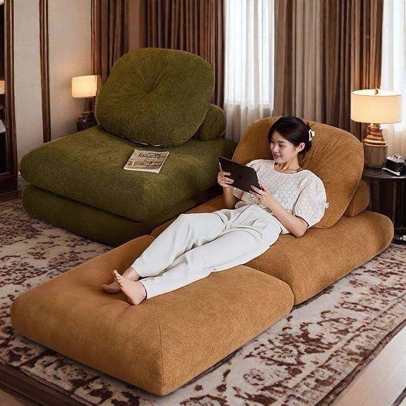 懒人沙发豆PGP块小户型阳台单人卧室榻榻拆米沙腐客厅可洗布艺麻