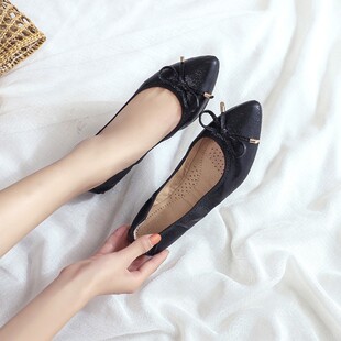 女鞋 子女一脚蹬懒人妈妈鞋 2021年春季 鞋 蛋卷飘 新款 3132333f4小码