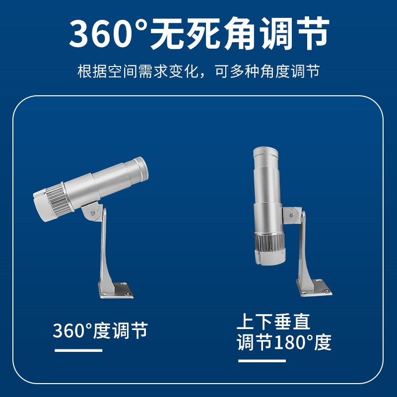 中熠明地面文字图案商用诗词射灯LOGO店铺门头嵌入定制广告投影灯