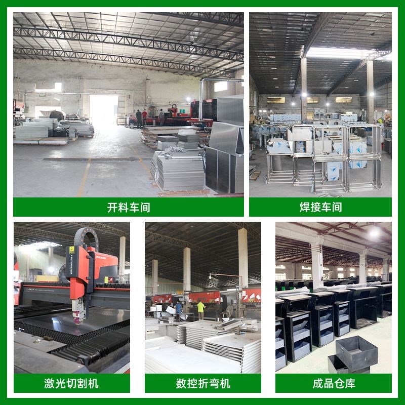 龙岗区不锈钢简约纸屑果皮箱商场写字楼室内金属方形垃圾桶