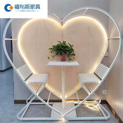 民宿别墅合户外桌椅外创意心型卡组网红景区鸟巢休闲室家具新FYA