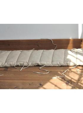 地垫长凳透气躺椅坐垫靠一体通用上榻榻米折叠睡椅摇椅F9MH9J85新