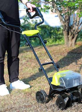 微耕机无旋刷开锂电小型耕地机翻土多HOK功农用耕沟犁能地耕田机