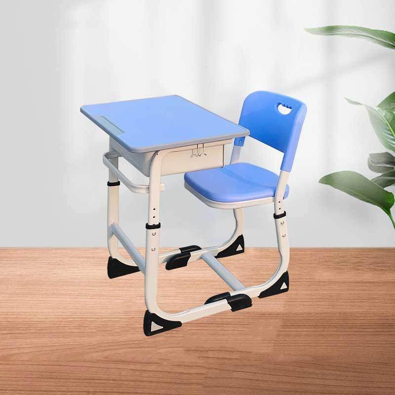 学生课桌LB-K0022椅套装学校辅导班升降小儿童单人中C型加厚学习