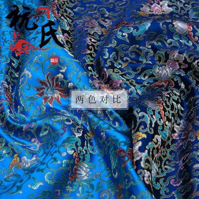 厂宋家KOI直供锦织锦缎布手包锦盒人丝面包料装服装香包绸缎料布