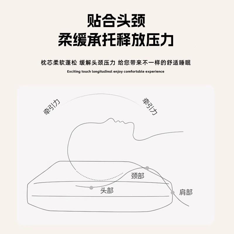 枕新令向往的款深睡人眠往往从一个好枕芯开始贴木果合荞麦护颈芯