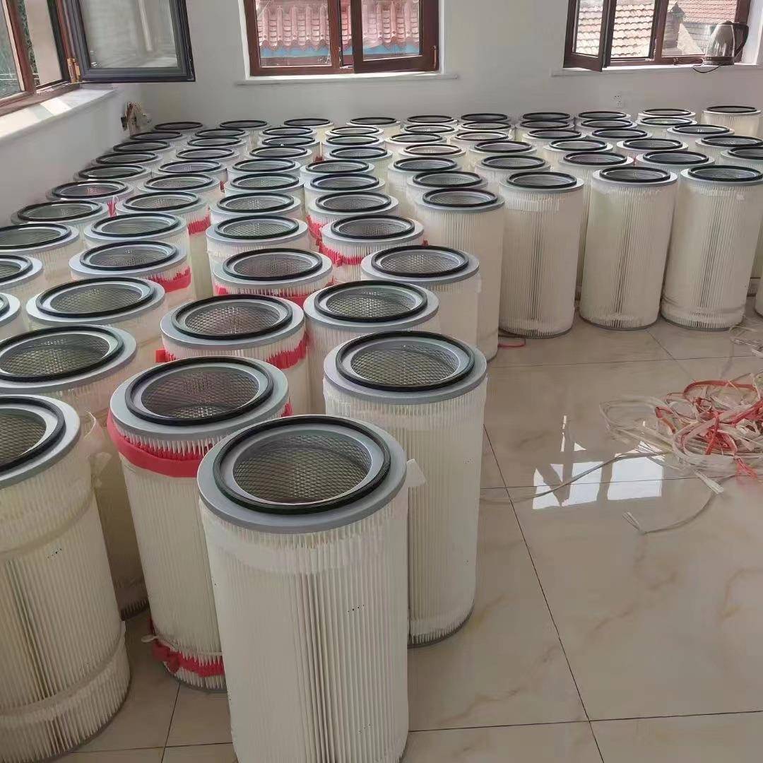 业除尘工芯25*60ZSR螺杆喷砂滤机抛6丸机覆膜阻燃防静电用高耐污