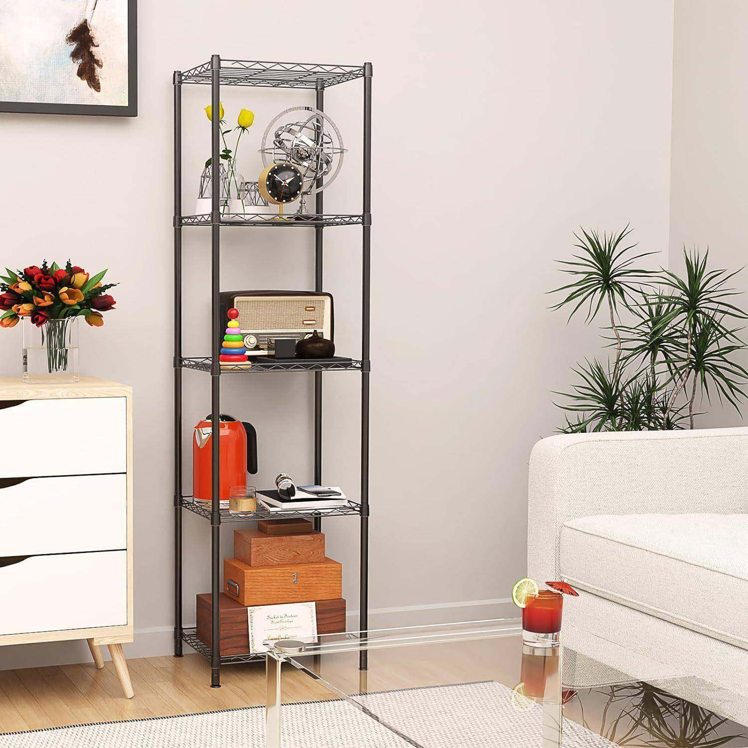 爆款厨房落地多箱层物厅置架多功能微波炉烤收纳架书架GFM客整理