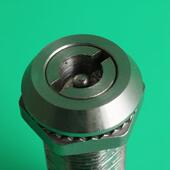 M70MS705 62562三业角锁工机箱柜门锁S锁S芯圆柱锁高低 压控制柜