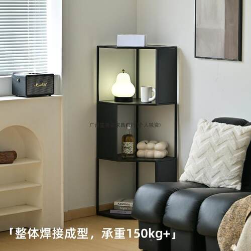 牧客厅地置物架转角书架一体森墙书架墙边小窄柜商用MS-0029拐角
