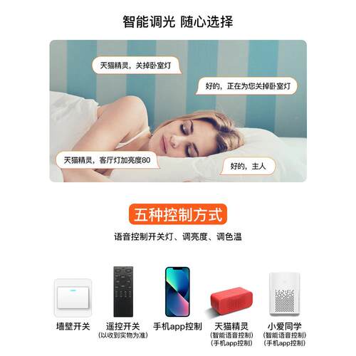客吊灯664现代室简约轻奢卧主灯极简主卧2025年新厅款圆环餐厅灯