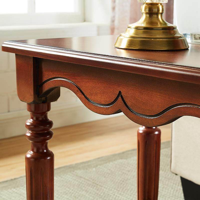 沙边几美式角迷几客桌厅沙发柜边柜发床L90APWNi头欧式小茶几花几