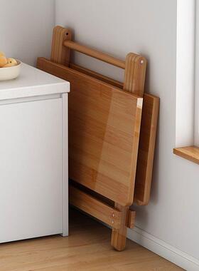 桌折叠桌子家用餐椅户外r长FS758159方简易形实木夜市摆地摊学习