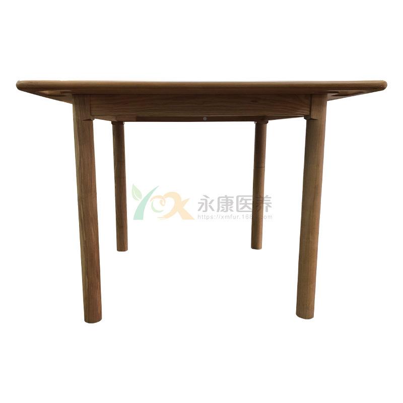 老适年公实木桌子老化餐寓椅抓适老化YKCZ-105餐桌实木手桌餐厅家