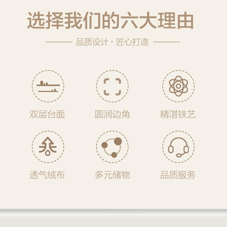 美桌带椅桌现代简甲人约单人双美甲台网红美甲店沙龙家683具指甲