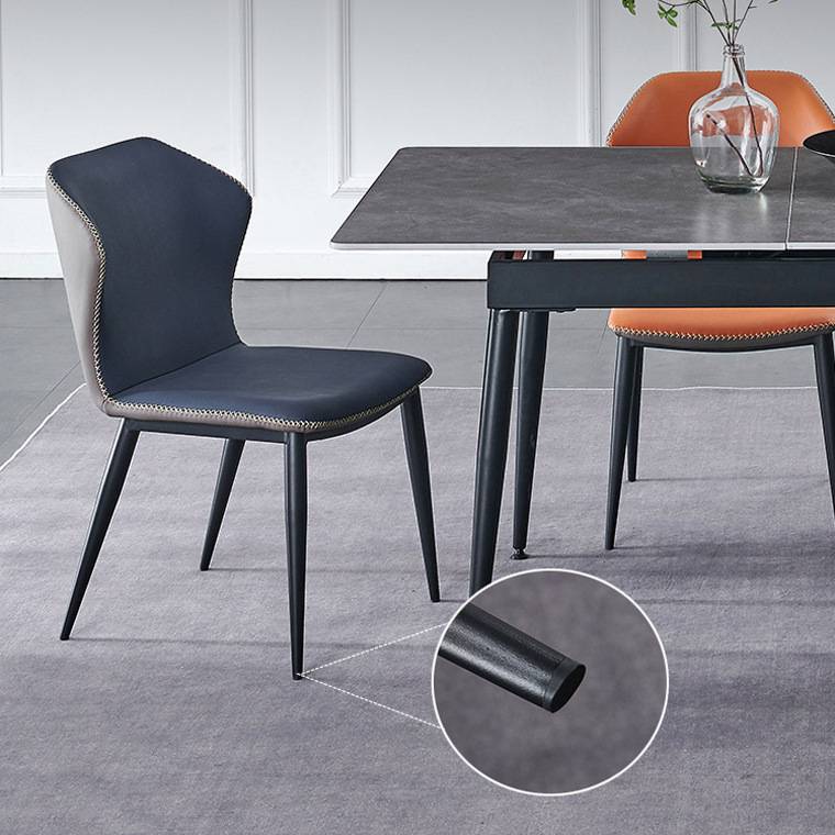 餐椅蝴蝶椅家用现代简约酒店椅子商务洽谈餐厅舒适软包凳软包椅