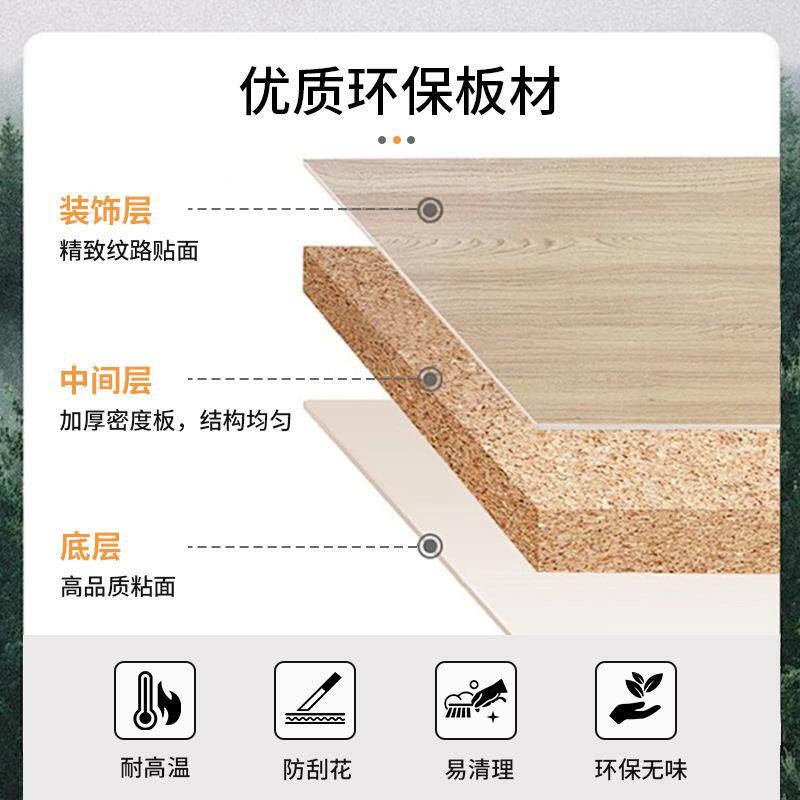 打印机置物落办公室多地层可移动架理整柜66048工位桌下电脑主机