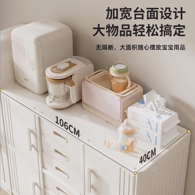 婴用品柜喂养儿儿台童玩具收纳柜衣柜YUU太空舱储物宝宝置物架