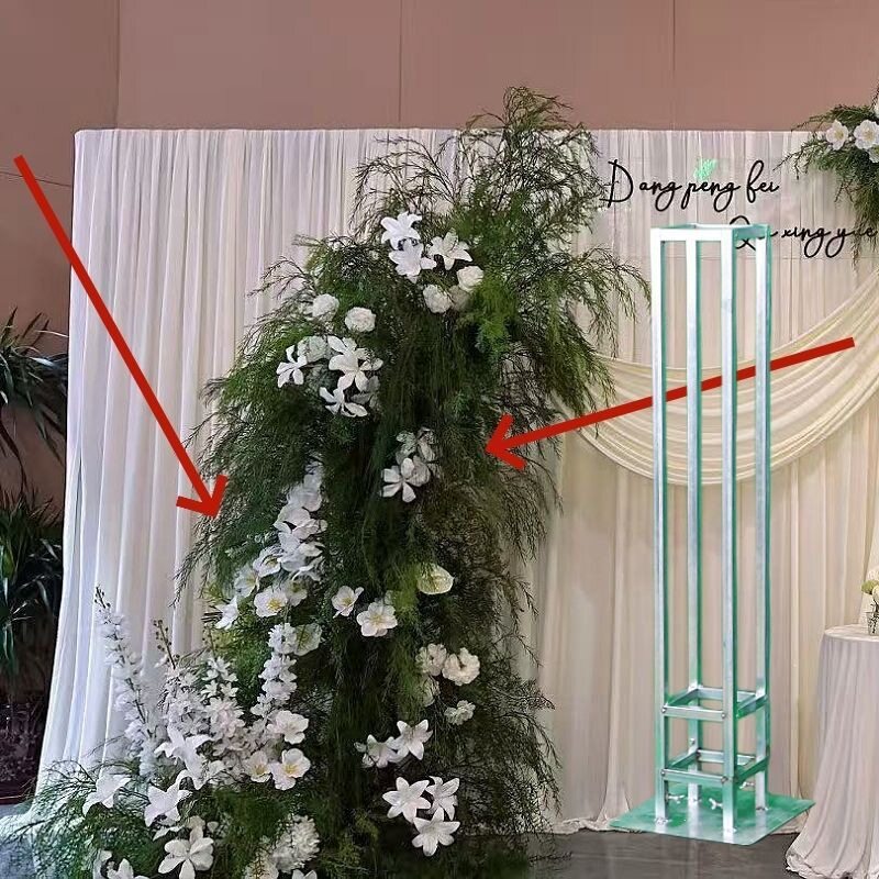 婚礼花艺支撑桁架多功能铁艺钢板路引支架婚庆布置道具