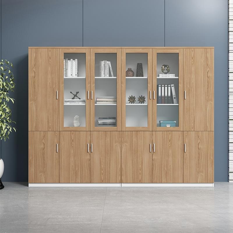 办公家具文件柜木质资0024柜档柜收矮纳柜办案公室书柜储物茶水柜