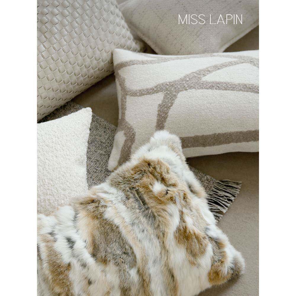 A1MISSLAPIN澜品沙发L腰枕办床0头腰靠客厅艺术护腰公室F77MMT6J