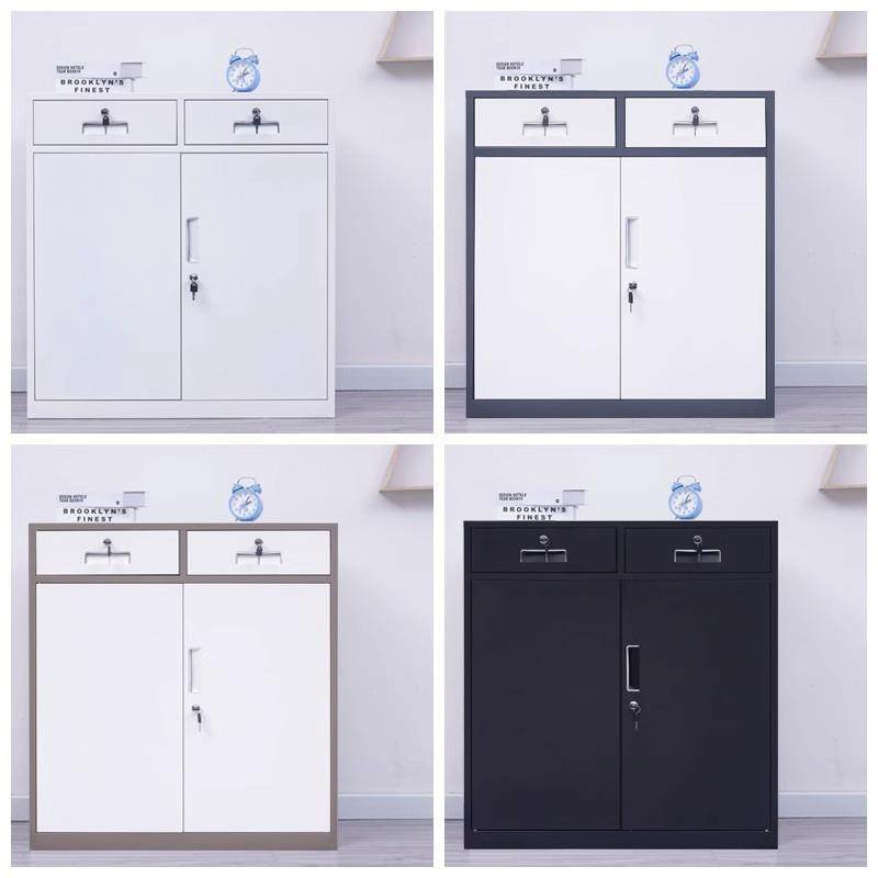 HU-55件柜矮柜办文公室收纳柜带锁资料柜边打印放置柜桌储机物柜